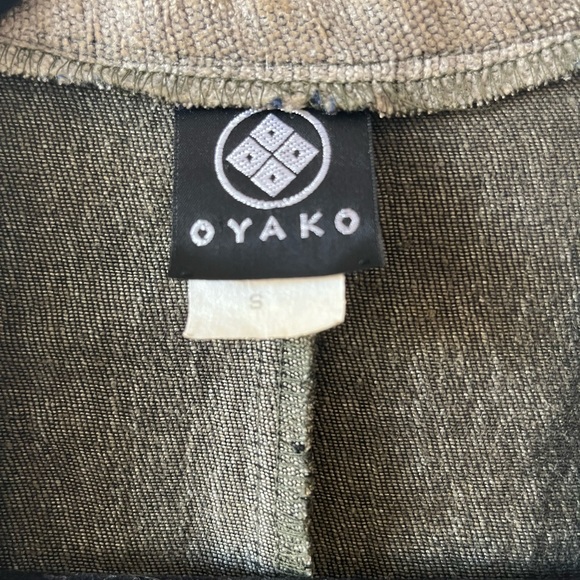 Vintage Oyako Linen Blend Dress and Vest Set - Picture 6 of 12